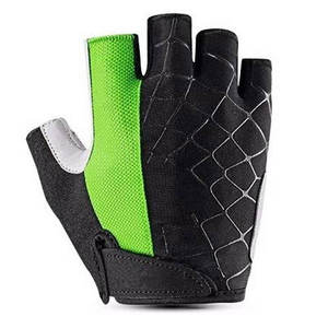 Gants de course personnalisés à demi-doigts pour femmes et hommes Gants de moto respirants pour la protection du vélo Gants de cyclisme rembourrés en gel - Product Image 2