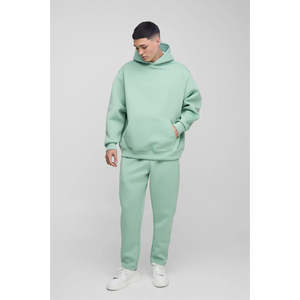 Ensemble de survêtement deux pièces pour hommes, sweat-shirt à capuche confortable pour l'entraînement et le jogging, personnalisé - Product Image 5