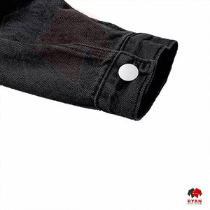 Chaqueta Vaquera Personalizada Ryan Pro Gear para Hombre, Cierre de Botones, Tejido Transpirable con Logotipo Personalizado, ODM OEM - Product Image 5