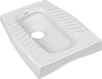 WC à la turque de style oriental en céramique, à poser au sol, pour salle de bain, sanitaires, WC