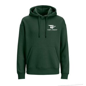 Alta calidad Venta caliente hombres sudaderas con capucha y sudaderas Tallas grandes hombres transpirable Sudadera con capucha logotipo personalizado peso pesado Sudadera con capucha básica - Product Image 5