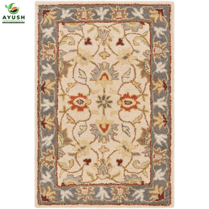 Alfombra Plegable para Pasillo Hecha de Lana, Alfombras Acolchadas y Anudadas a Mano para Dormitorio y Sala de Estar - Product Image 6