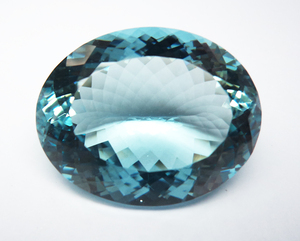 เครื่องประดับทำมือทำอัญมณี100% ลูกแพร์พลอยสีฟ้าอ่อนธรรมชาติทรงหลวมตัดเป็นเหลี่ยมเพชรพลอยฟรีขนาดผ่านการรับรอง - Product Image 1