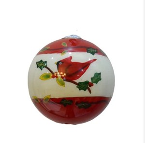 Hanging Ornament Glass 6cm 8cm 10cm <b>Christmas</b> Balls with Custom Personalized Logo Xmas <b>Decoration</b> <b>Supplies</b> - Product Image 5