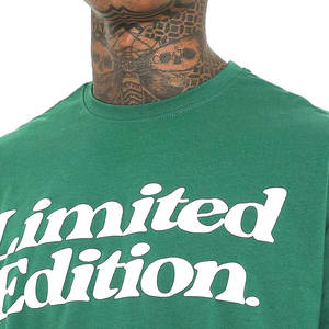 เสื้อยืดลำลองแขนสั้นผู้ชายระบายอากาศได้ดีและโลโก้กำหนดเองผ้าถักลาย100% แบบ OEM - Product Image 6