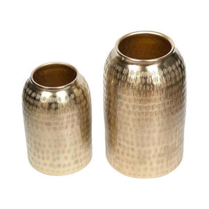 Florero de Metal Premium para un Estilo Elegante del Hogar y una Decoración Floral Moderna en la Sala de Estar, Pieza Decorativa - Product Image 1