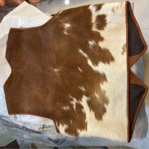 Ropa de moda de alta calidad Chaleco cómodo de cuero de vaca Chaleco de cuero de vaca de diferentes colores Ropa cómoda - Product Image 5