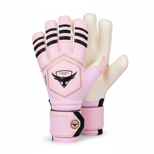 Găng tay thủ môn chuyên nghiệp, chất liệu PU, thoáng khí, chống trơn trượt, có thể điều chỉnh, bảo vệ ngón tay, khóa dán, unisex, có thể tùy chỉnh - Product Image 1