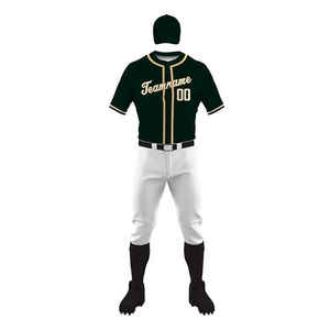 Ensembles de vêtements de sport de baseball et de softball pour hommes personnalisés en gros Uniformes de sublimation bon marché dans des couleurs personnalisées - Product Image 2