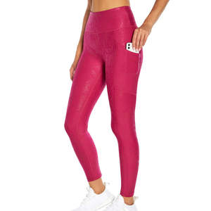 Leggings Cómodos para Mujer, Último Diseño, MOQ Bajo, Ropa de Yoga, Tallas Grandes Disponibles, Servicio OEM - Product Image 2