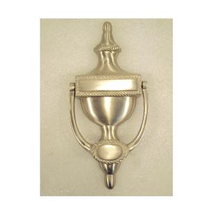 Aldaba de puerta con revestimiento marrón de diseño contemporáneo de metal estándar para aldaba de puerta de hogar y oficina - Product Image 3