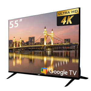 Nouvelle télévision LED intelligente VSTI 55 pouces en promotion, meilleure qualité HD 4K avec Android, WiFi, streaming en direct pour les hôtels - Product Image 1