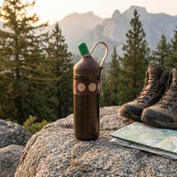 Vaso de Acero Inoxidable 316L con Pajita, 750 ml, Aislamiento al Vacío, Libre de BPA, Logotipo Personalizado para Senderismo