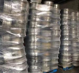 Chatarra de Aluminio 99.9% Pura 6063/ Chatarra de Llantas de Aleación/ Chatarra de Extrusión UBC Origen DE 2400kg - Product Image 2