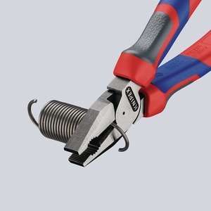 คีมปากแหลมเอนกประสงค์ KNIPEX ขนาด 180 มม. สำหรับงานหนัก พร้อมด้ามจับหลายชิ้นส่วนขัดเงา - Product Image 5