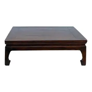 Table basse en teck pour meubles de salon, Style du milieu du siècle, meubles de haute qualité pour meubles de salon
