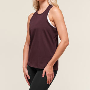 เสื้อกล้ามออกกำลังกายแขนกุดสำหรับผู้หญิงเสื้อกล้ามออกกำลังกายแห้งเร็วระบายอากาศได้ดี - Product Image 2