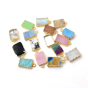 Zubeda Gems Art Déco Pendentif Brut Fantastique Grade Multi Gemstone Charme Pendentif Guérison Pierre Brute Nouvelle Arrivée Pendentif - Product Image 2