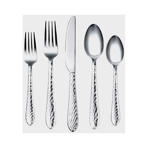 Simplicity Silver Plated Rectangular Handle Silverware <b>Flatware</b> <b>Set</b> Silverware Royal Hotel Wedding Restaurant Cutlery <b>Set</b> - Product Image 3