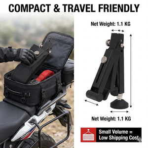 Support de levage universel pliable JFG pour <span class=keywords><strong>moto</strong></span>, cric arrière pour l'entretien de la chaîne et la réparation de pneus, outil d'urgence - Product Image 6