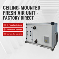 Unité de Traitement d'Air (UTA) Commerciale Murale RNS-332 pour l'Aération, Capacité de Refroidissement Personnalisée pour Hôtels, Bureaux, Centres Commerciaux et Écoles