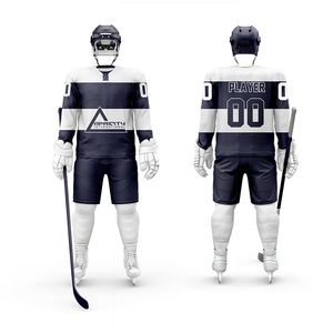 Maillot de hockey sur glace personnalisé, uniforme d'équipe respirant et durable, vêtements de sport par sublimation, fabricant OEM ODM en gros - Product Image 1