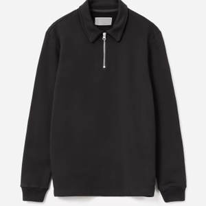 Vêtements tendance, sweat-shirt à demi-zip pour homme, coton, polyester, polaire, pull d'hiver, logo personnalisé OEM, vente en gros - Product Image 1