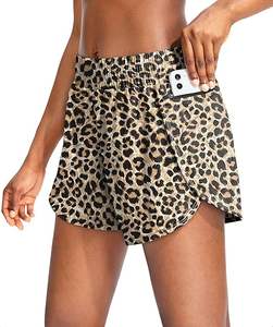 Women Shorts High <b>Waist</b> Breathable Summer Fashion Sportswear Yoga Running Lounge Streetwear Casual Custom Trendy Clothing Brand - Product Image 5