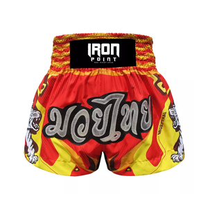 กางเกงขาสั้นมวยไทยแห้งเร็วสำหรับใส่ชกมวยและศิลปะการต่อสู้ - Product Image 5