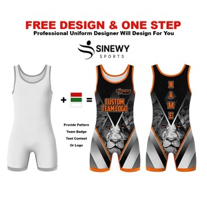 Singlets de Lucha Sublimados para Hombre, Transpirables, Ligeros, Duraderos, Ajustados, Uniformes de Entrenamiento sin Mangas, Mejor Precio - Product Image 4