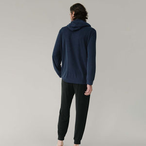 Servicio OEM al por Mayor, Sudaderas Ligeras de Alta Calidad para Hombre, Color Sólido, Logotipo Personalizable, Invierno, 100% Algodón, Secado Rápido - Product Image 3