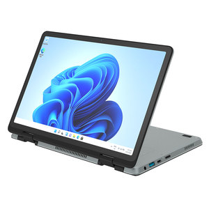 Mini ordinateur portable CRELANDER Intel N100 CPU 11 pouces écran tactile DDR4 16GB <span class=keywords><strong>M2</strong></span> 512GB SSD ordinateur portable Notebook Tablet PC Laptops Yoga à bas prix - Product Image 3