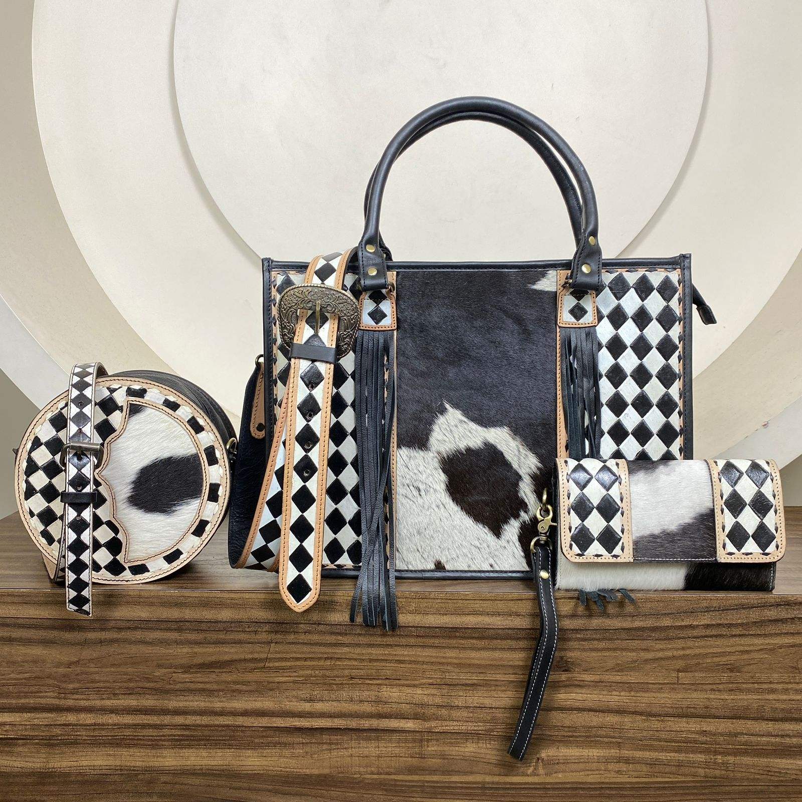 Black & White Checkered