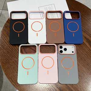 Custodia Magnetica in TPU per iPhone 14 Plus 13 Pro Max, Stile Ins con Design Smerigliato Opaco Morbido, Vendita al Dettaglio - Product Image 4