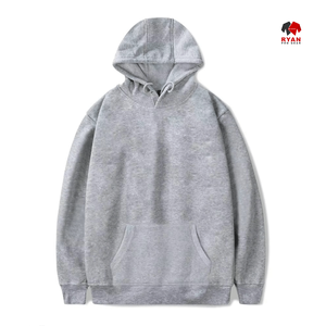 Sudadera con Capucha para Hombre Ryan Pro Gear, Diseño de Bolsillo, con Logotipo Personalizado en la Parte Delantera, 100% Algodón, Tejido de Felpa, Hombros Caídos - Product Image 2