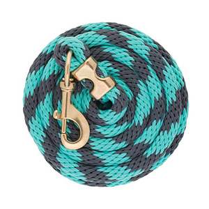 Cuerdas de plomo de cuero genuino para montar en caballo, cuerda larga y suave con gancho de latón, de algodón, para montar a caballo - Product Image 1