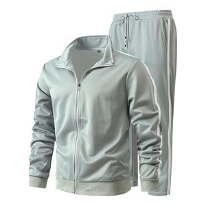 Ropa de entrenamiento deportivo personalizada, traje de jogging, pantalones de chándal y Sudadera con capucha, conjunto de joggers, chándal para correr para hombre - Product Image 2