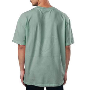 Camiseta con hombros caídos para hombre con logotipo personalizado impreso elegante para hombre - Product Image 2