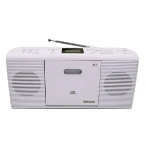 רדיו ביתי צמוד על הקיר עם רמקול מובנה FM BT נגן CD עם יכולת