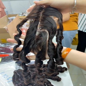 Oeuf cheveux humains bouclés HD dentelle Ombre perruques os droit Style frontal dentelle perruque pour noir vente chaude 100 Vietnam cheveux humainsFemmes - Product Image 1