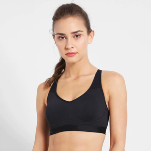 Sujetador deportivo de marca privada para mujer, ropa deportiva de Yoga sin costuras, acolchado, Push Up, Top de Fitness - Product Image 1