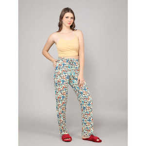 Pyjama Confortable Ultra Doux 100% Rayonne Imprimée avec Taille Élastique Respirant Vêtement d'Intérieur pour Familles Logo Personnalisé Fourniture ODM - Product Image 4