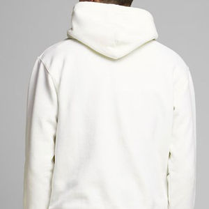 High Quality 100% Cotton Winter Pullover Hoodie with Pocket Design Breathable <b>Fabric</b> Custom Embossed Logo for Men - Product Image 2