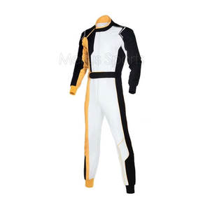 Combinaison de course de voiture de qualité professionnelle avec conception élastique pour un mouvement facile Combinaison de course de voiture douce et respirante - Product Image 3