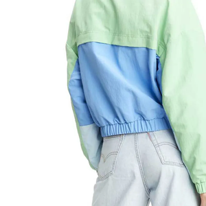 Conjunto de Pantalón y Chaqueta Cortavientos Unisex Hecho a Medida, Chándal Deportivo para Mujer, Tallas Grandes, Botones, Poliéster, Nailon, Verano, Casual, Color Sólido - Product Image 5