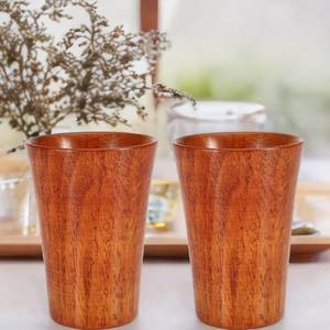 Tazas de madera biodegradable para bebidas, tazas para beber café de primera elección, de madera natural taza y taza para beber, logotipo personalizado - Product Image 6