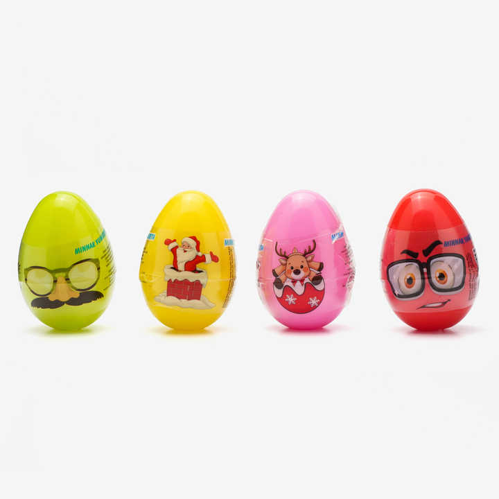 New High Quality Educational Joyful Play Moments Surprise Egg Toys Colorful Plastic with Fun Inside for Kids
