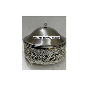 Restaurant Cuisine De Table Fournitures Alimentaires Traiteur Servir Chaffing Dish Pour La Fête De Mariage Vaisselle Décoratif Chaffing Dish - Product Image 1