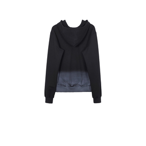 2025เสื้อมีฮู้ดผ้าฝ้าย100% พลอยเทียมและชุดมีฮู้ดที่ซักกรดชุดโอเวอร์ไซส์แบบรูดซิปขึ้นแบบกำหนดเองรุ่นที่มีน้ำหนักมาก - Product Image 4