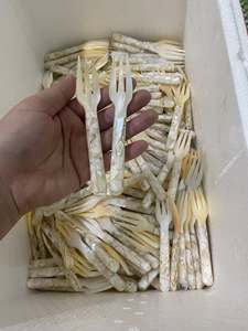 Vente en gros de fourchettes de luxe en nacre pour restaurants, cafés, hôtels, ustensiles de table fabriqués en usine au Vietnam - Product Image 2